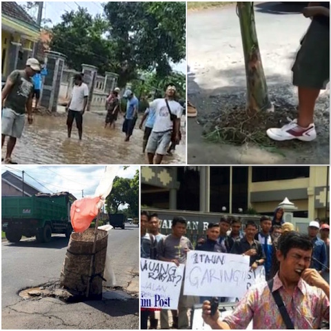 Jalan Rusak di Kabupaten Jember itu 'Lagu Lama' Tanpa Solusi